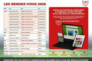 Calendrier - Manifestation 2025