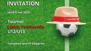 Invitation Tournoi Cédric Tombarello 2025