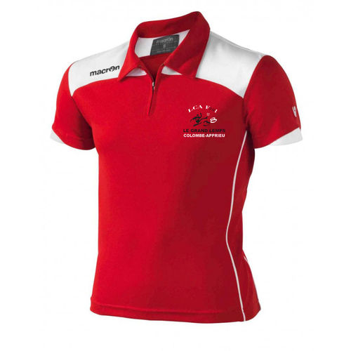 Polo macron rouge Boutique Sport - Réf. Logan - Boutique ...